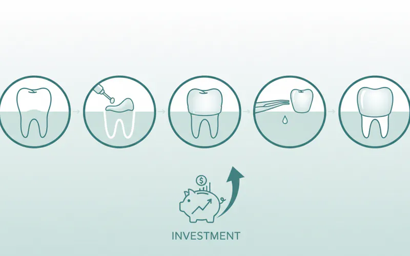 Illustration related to The Step-by-Step Process of Getting Traditional Veneers