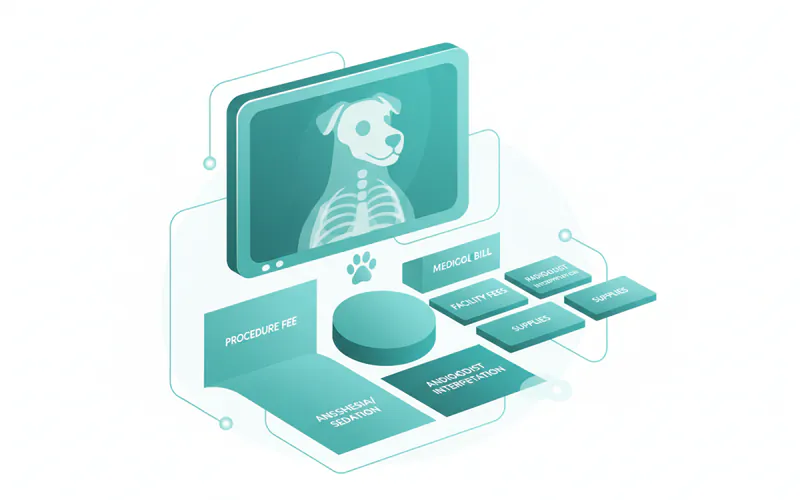 Illustration related to Cost Breakdown: Understanding Your Dog X-ray Bill