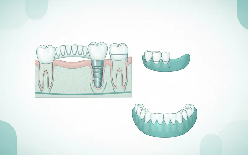 Illustration related to What is a Fake Tooth? An Overview of Dental Prosthetics