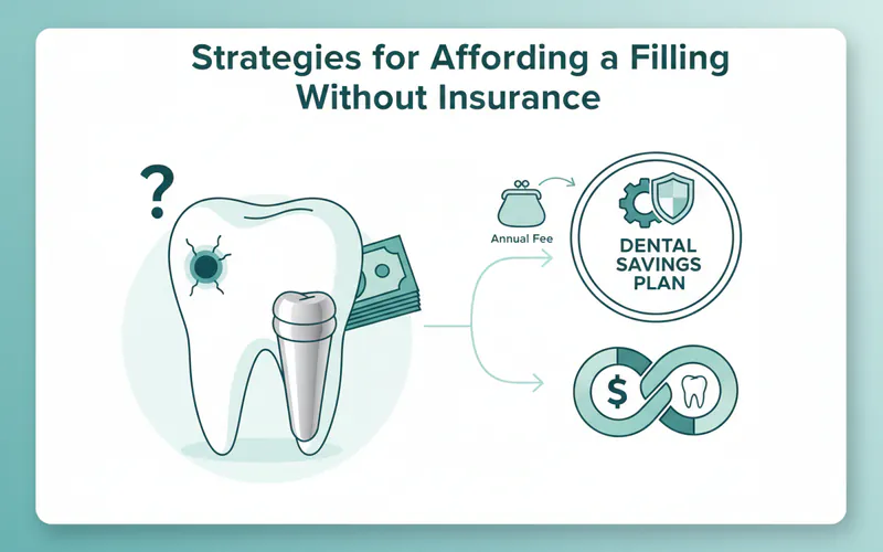 Illustration related to Strategies for Affording a Filling Without Insurance