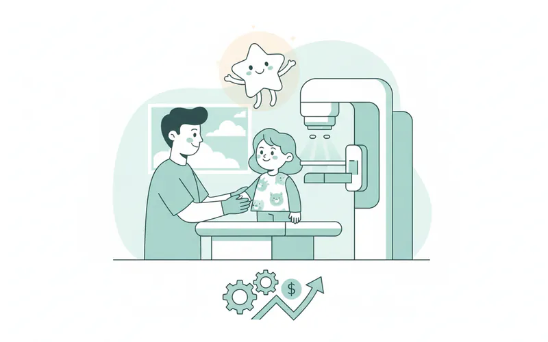 Illustration related to Children / Pediatric Considerations for X-ray Technicians