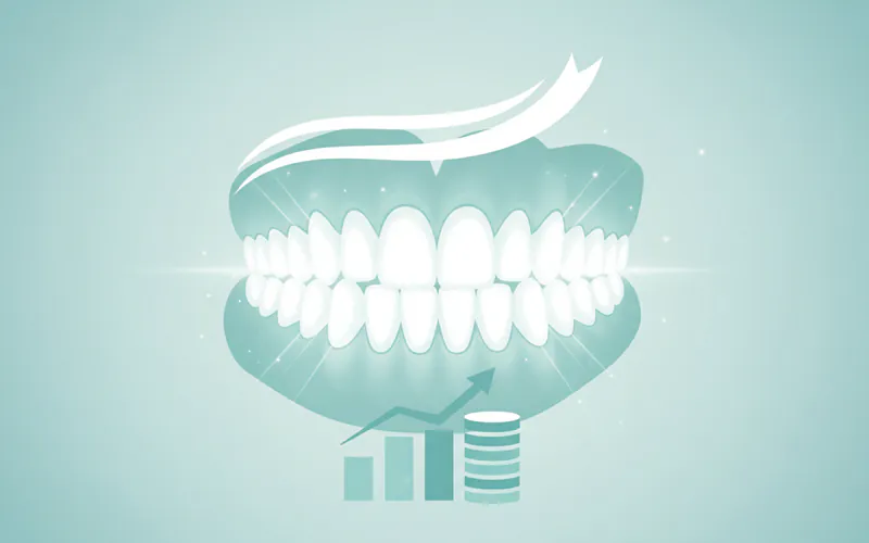 Illustration related to How Much Does It Cost to Get Teeth Whitened?