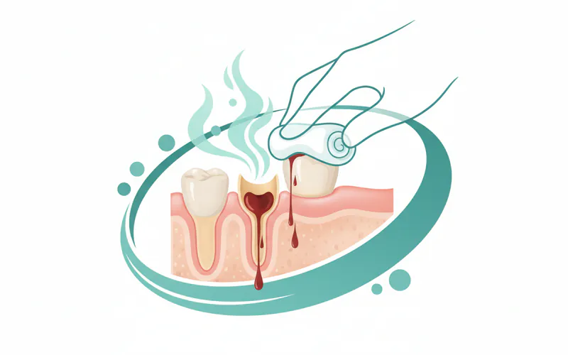 Illustration related to Recovery and Aftercare After a Tooth Extraction