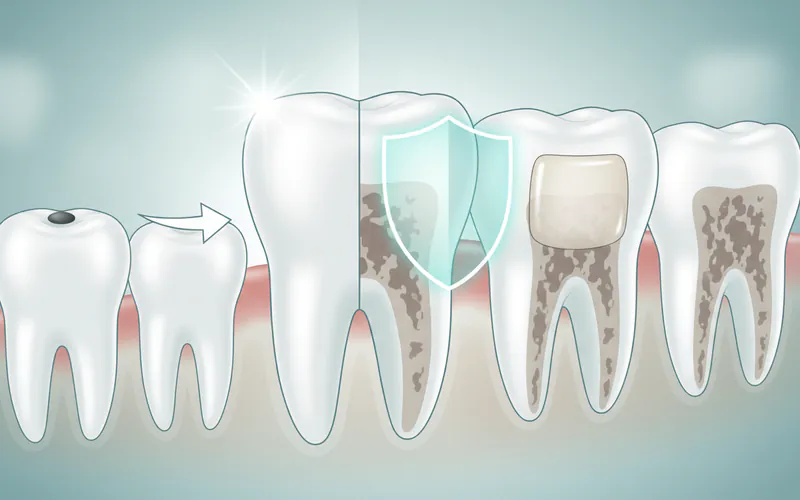 Illustration related to Treatment Options for Tooth Discoloration