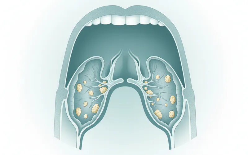 Illustration related to What Are Tonsil Stones? An Overview