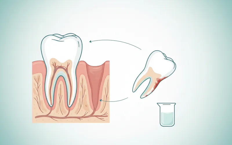 Illustration related to What It Is: Understanding a Knocked Out Tooth (Dental Avulsion)