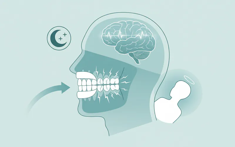 Illustration related to What It Is: Understanding Bruxism (Teeth Grinding)