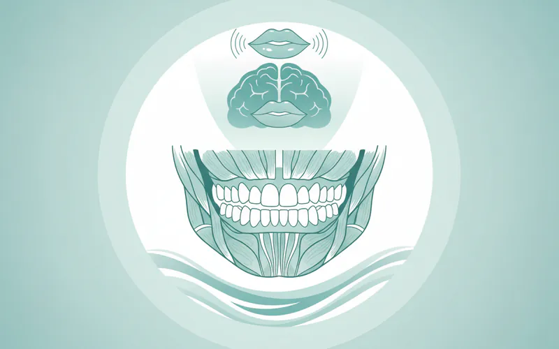 Illustration related to 4. Jaw Relaxation Techniques and Awareness
