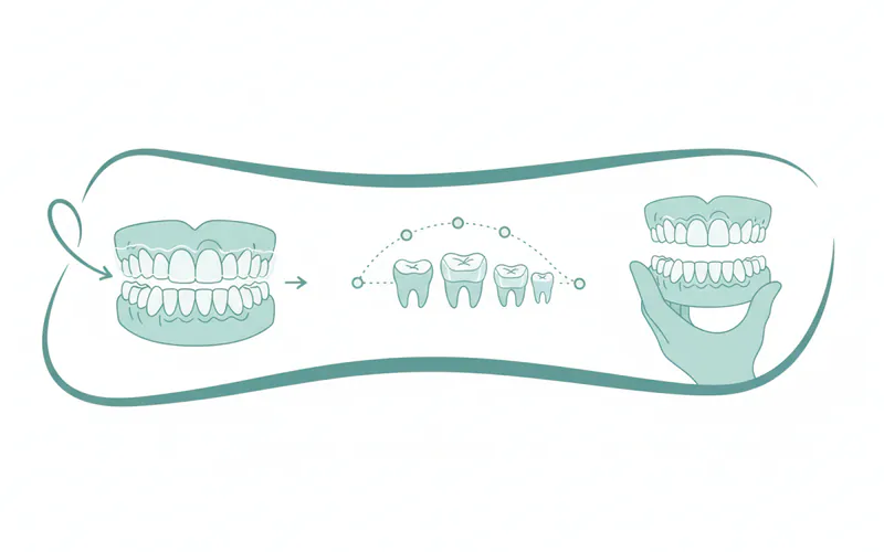 Illustration related to The Step-by-Step Invisalign Treatment Process