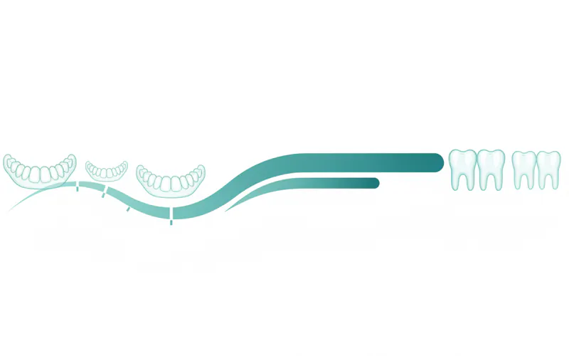 Illustration related to How long does Invisalign treatment typically take?