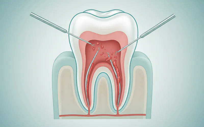 Illustration related to 4. Pulp Removal and Cleaning
