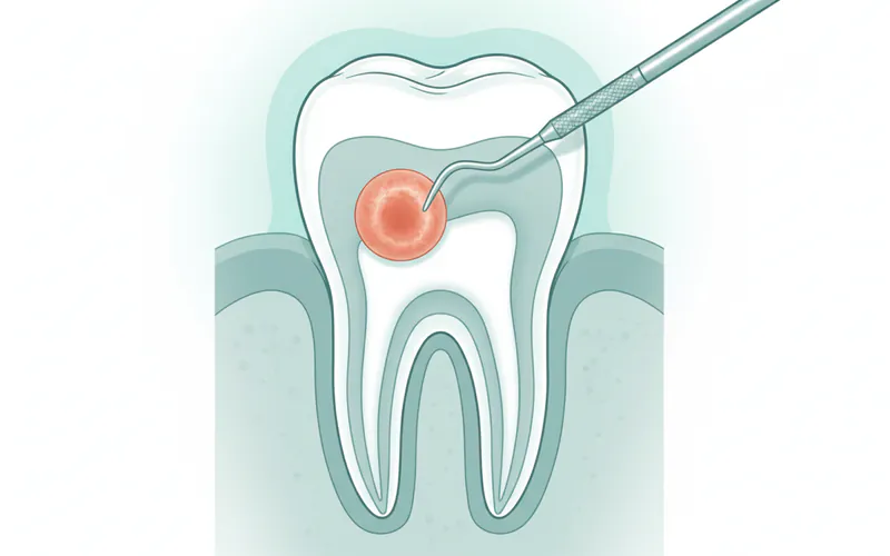 Illustration related to Pulpotomy (Partial Pulp Removal)