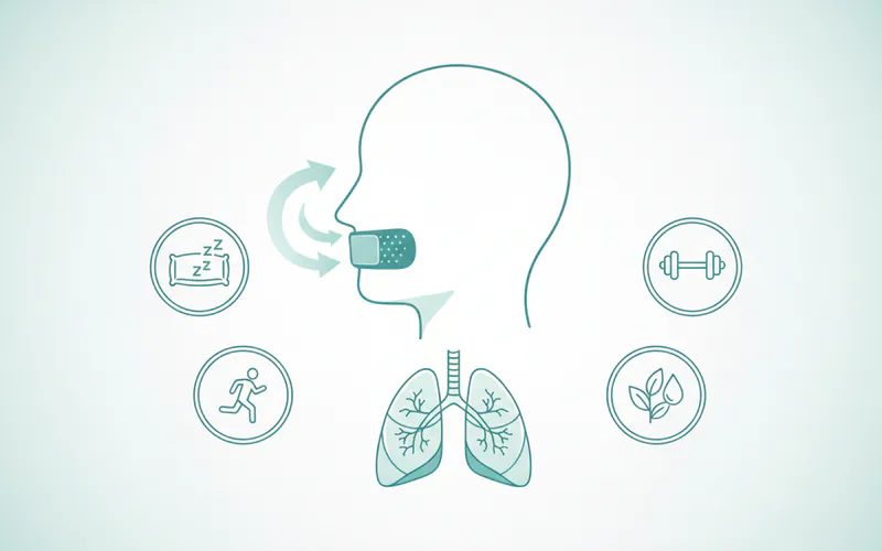 Illustration related to Prevention: Reducing Your Risk of Sleep Apnea and Mouth Breathing