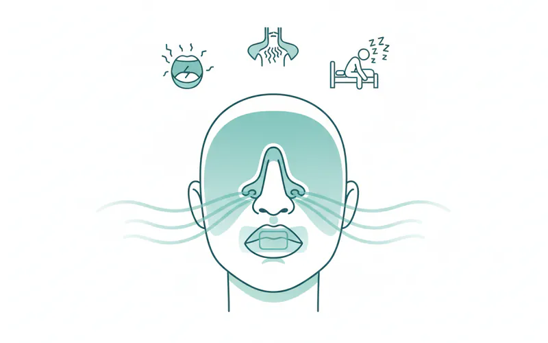 Illustration related to Mouth Taping Sleep Apnea: Complete Guide