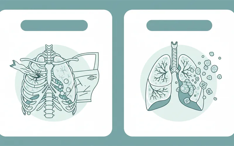Illustration related to Common Causes of Pneumothorax: