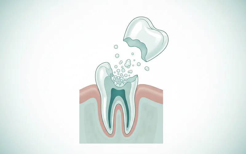 Illustration related to Complications Related to Crown Placement