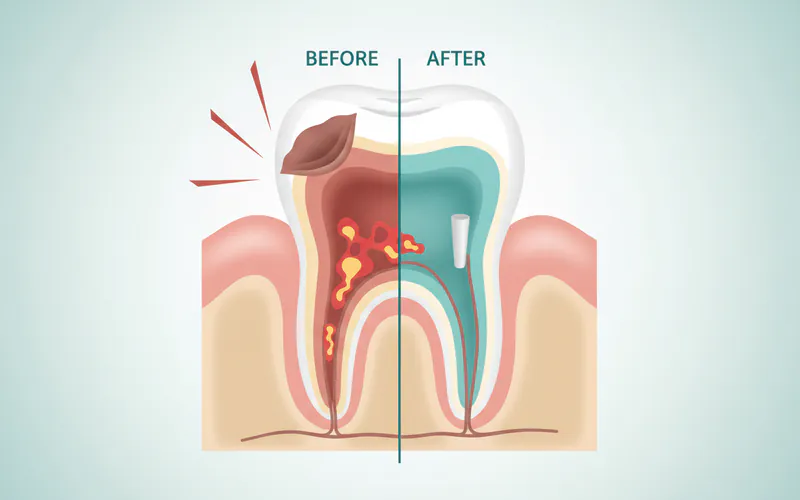Illustration related to Root Canal Before and After: Complete Guide