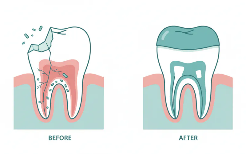 Illustration related to A Chipped or Cracked Tooth