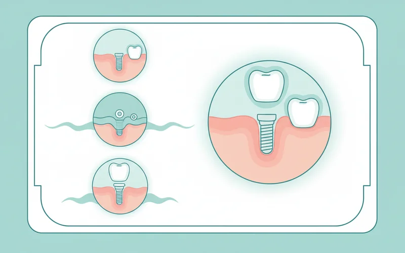 Side-by-side comparison illustrating traditional implant timeline with multiple stages and healing periods versus a same-day implant showing immediate placement and temporary crown.