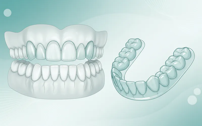 Illustration related to What is a Teeth Clenching Guard? An Overview