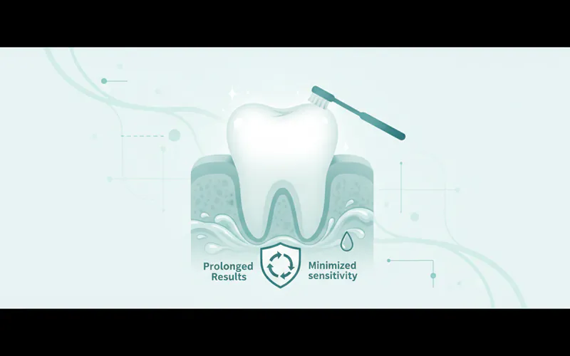 Illustration related to Recovery and Aftercare: Maintaining Your Brighter Smile