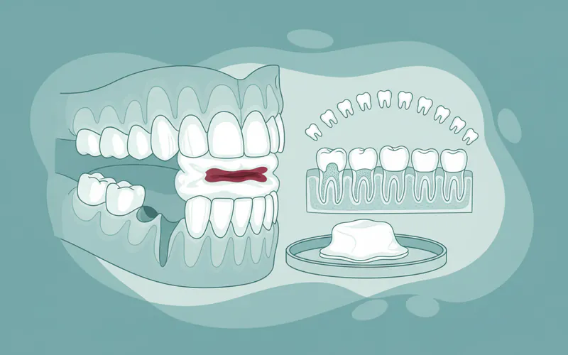Illustration related to Aftercare for Dental Extractions (e.g., Wisdom Teeth, Retained Primary Teeth)