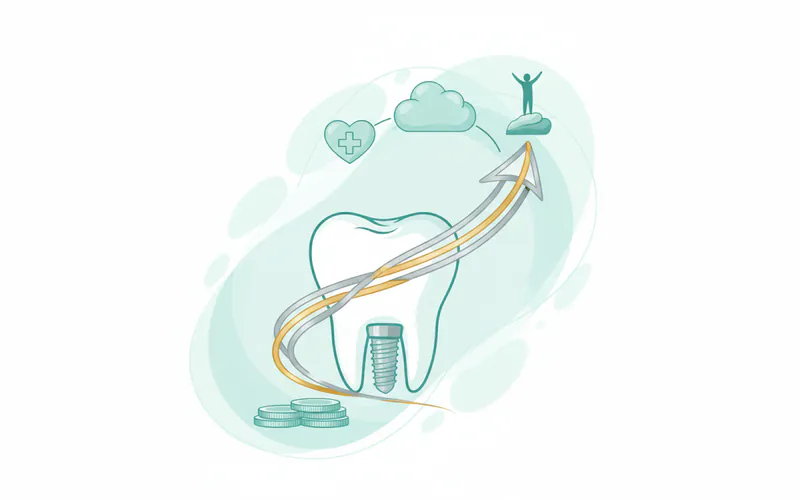 Illustration related to Understanding Tooth Implant Cost in 2026