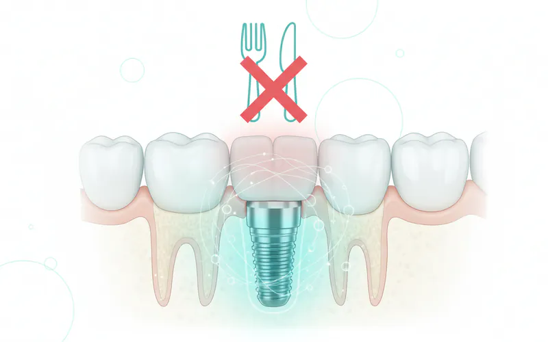 Illustration related to Osseointegration Period (3-6 Months)