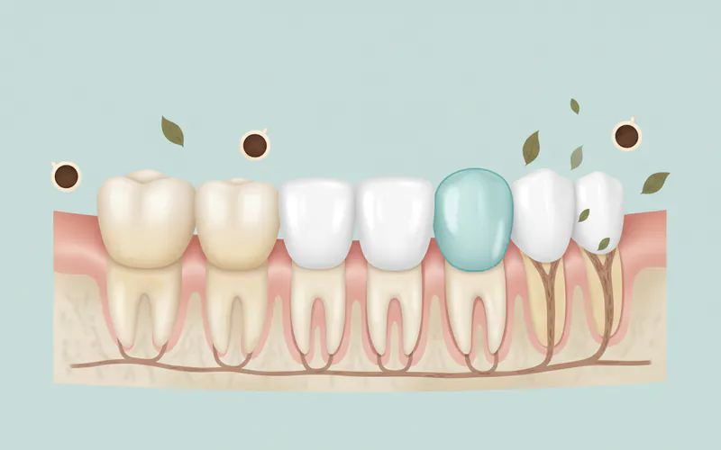 Illustration related to Can veneers whiten my teeth permanently?