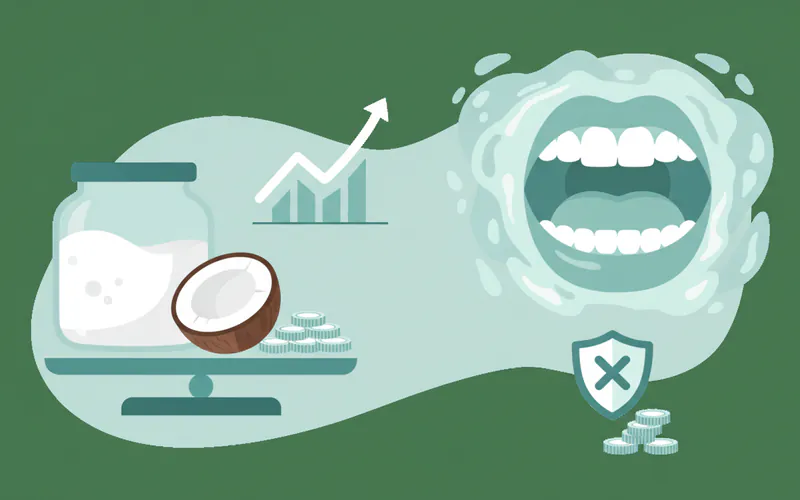 Illustration related to Cost Breakdown of Coconut Oil for Oil Pulling