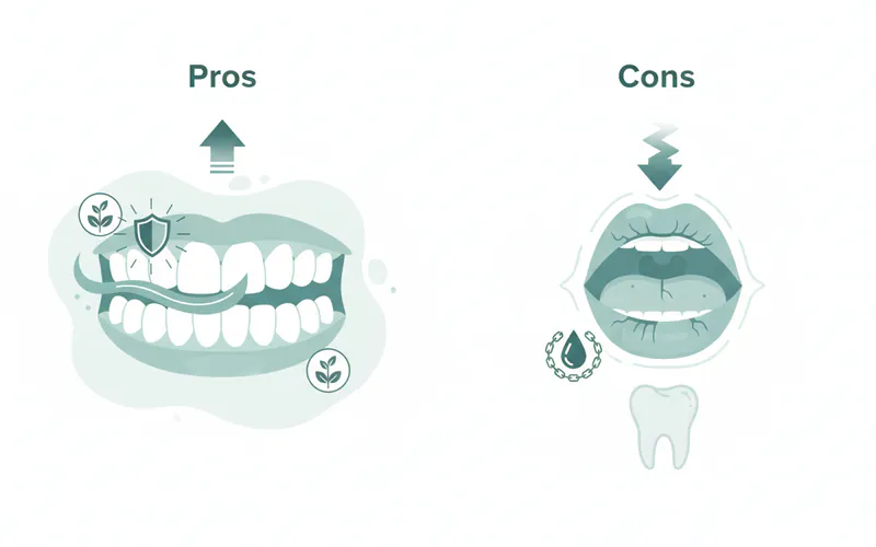 Illustration related to 3. Management of Dry Mouth (Xerostomia)