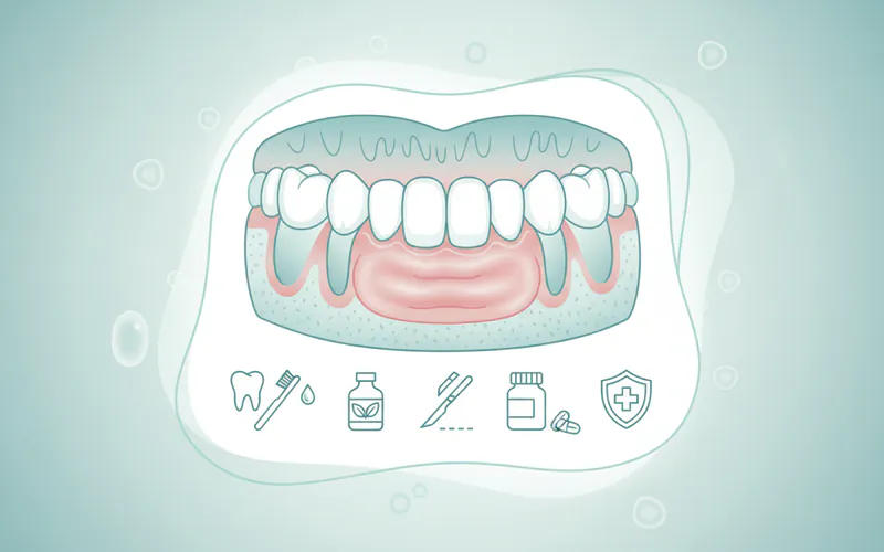 Illustration related to What Helps With Gum Swelling: Treatment Options