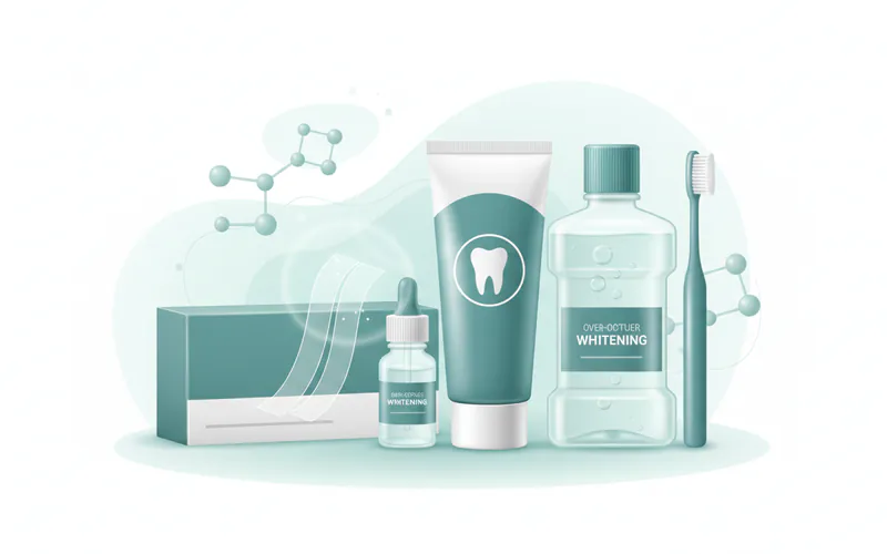 Illustration related to 3. Over-the-Counter (OTC) Whitening Products